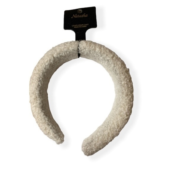 Fuzzy Scrunchie & Headband Set | 3 pieces - Picture 3 of 4